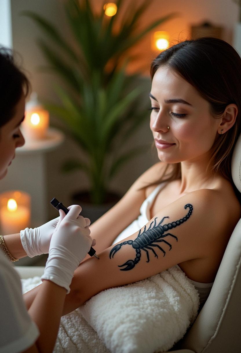 scorpion tattoos