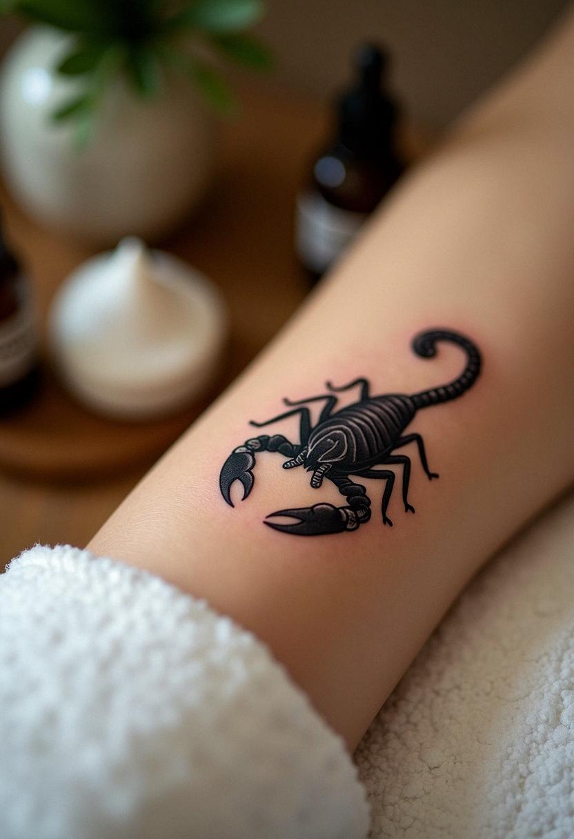 scorpion tattoos