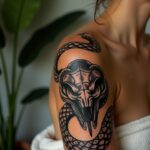 Serpent Skull Tattoo 00001