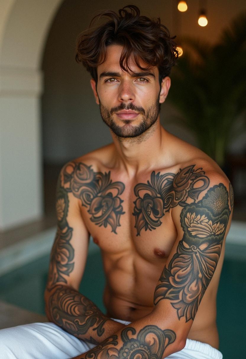shoulder tattoos for men