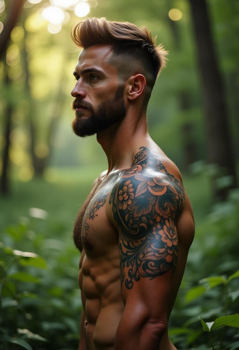 shoulder tattoos for men