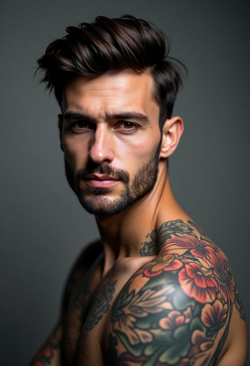 shoulder tattoos for men