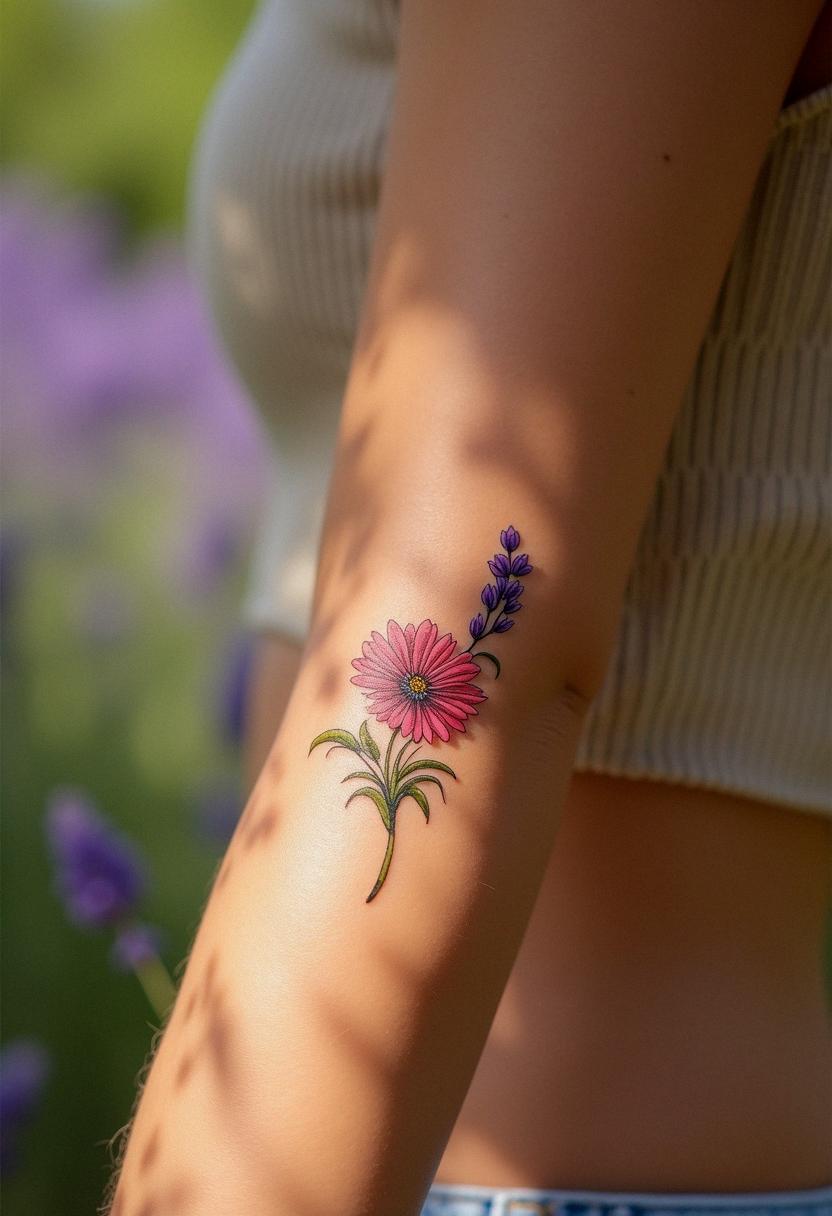 small flower tattoos
