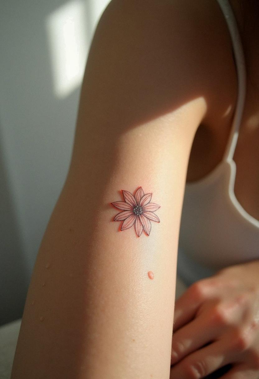 small flower tattoos