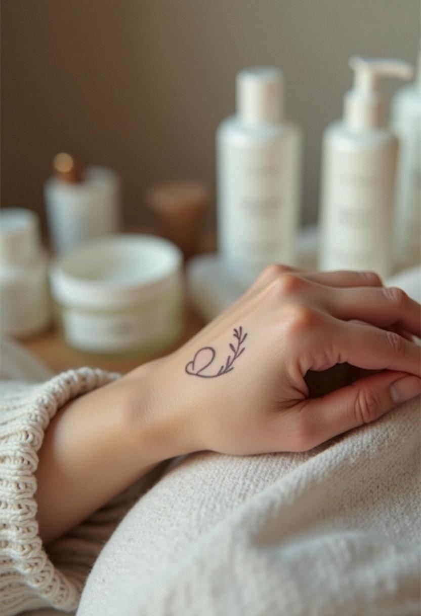 small heart tattoos