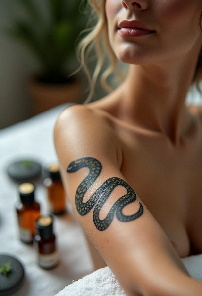 snake tattoo