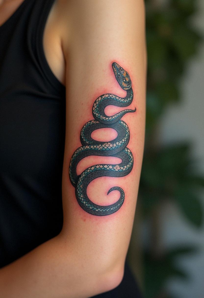 snake tattoo