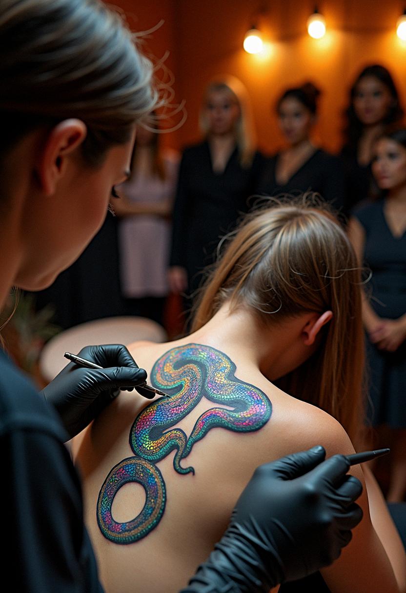 snake tattoo