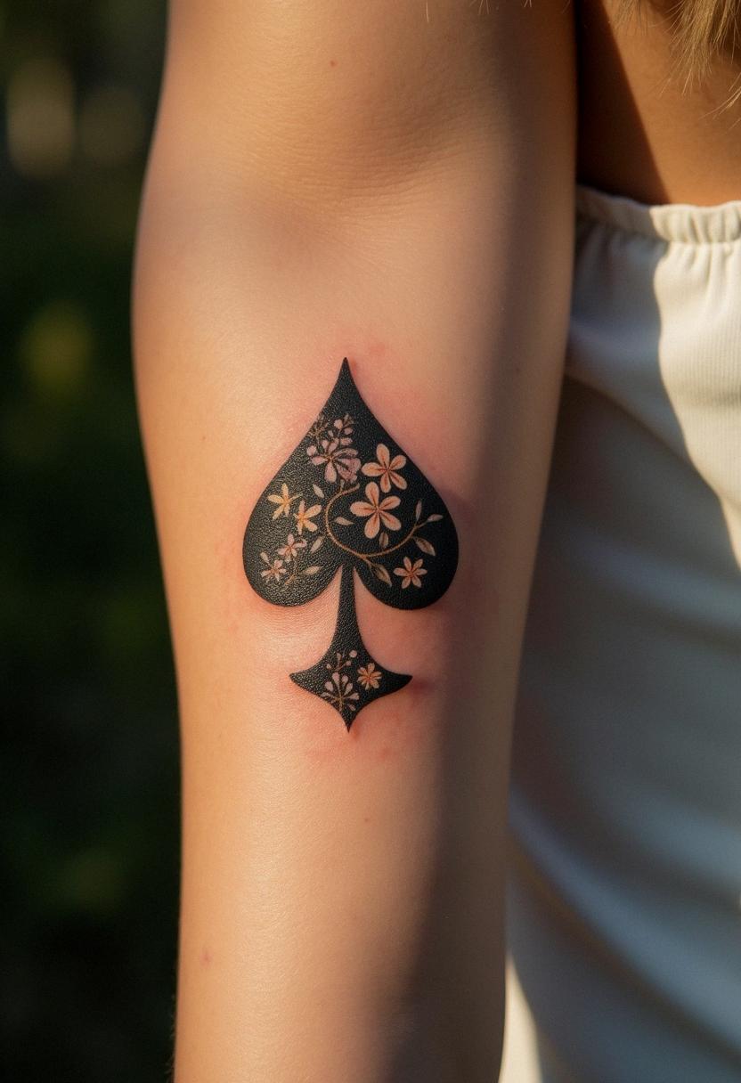 spade tattoo