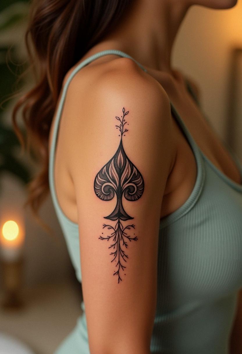 spade tattoo