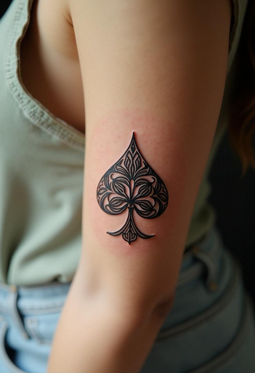 spade tattoo
