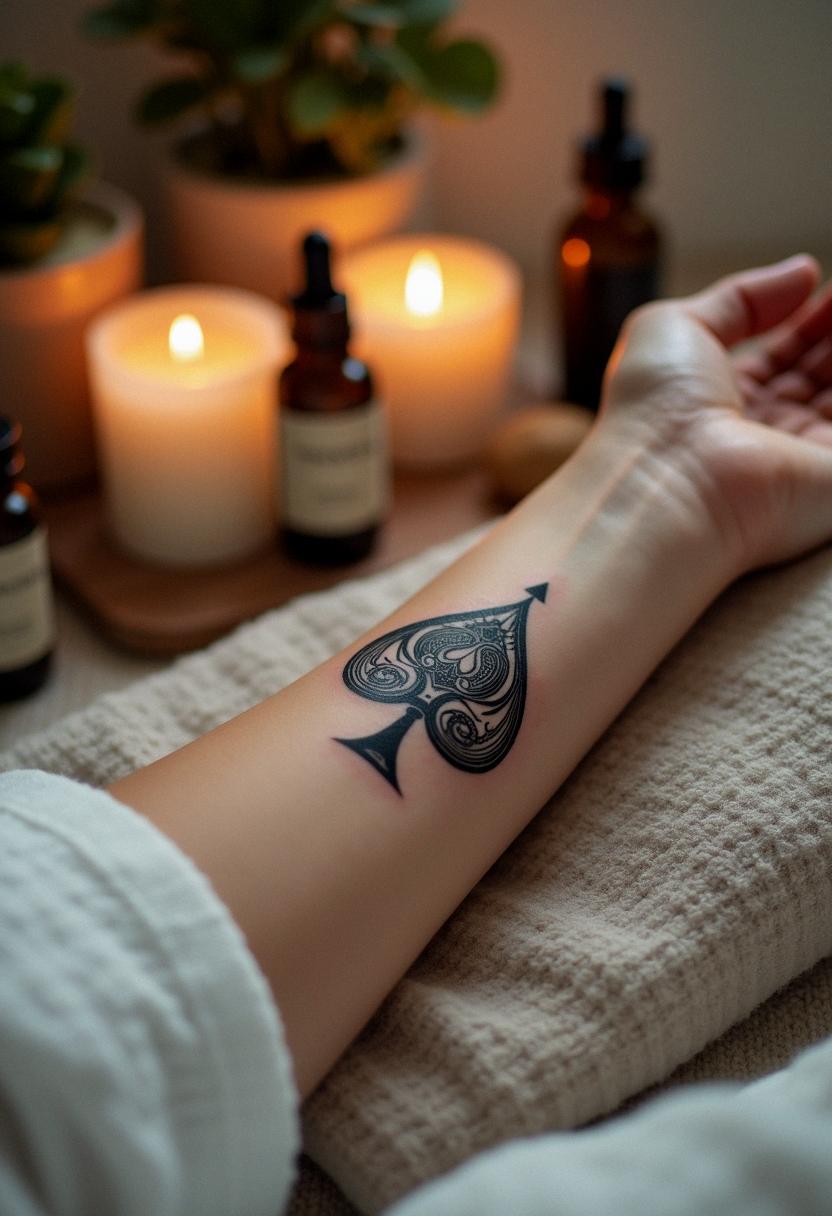 spade tattoo