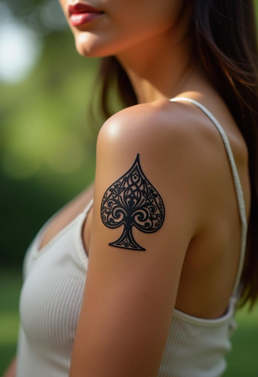 spade tattoo
