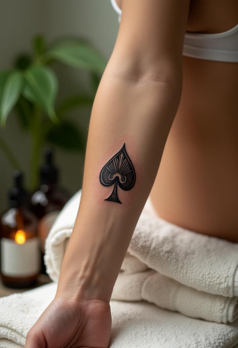 spade tattoo