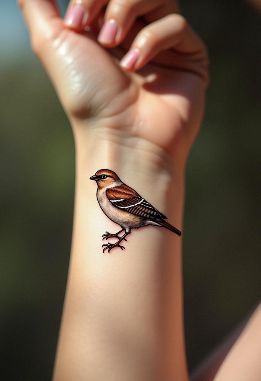 sparrow tattoo