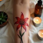 Spider Lily Tattoo 00001