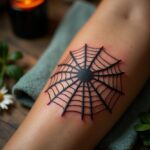 Spider Web Tattoo 00001