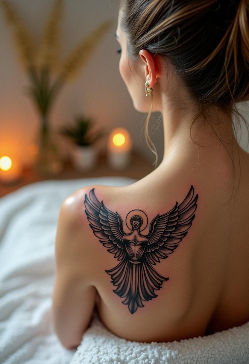 st michael archangel tattoo