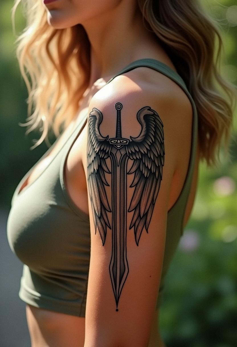 st michael archangel tattoo