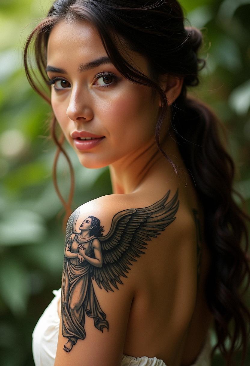 st michael archangel tattoo