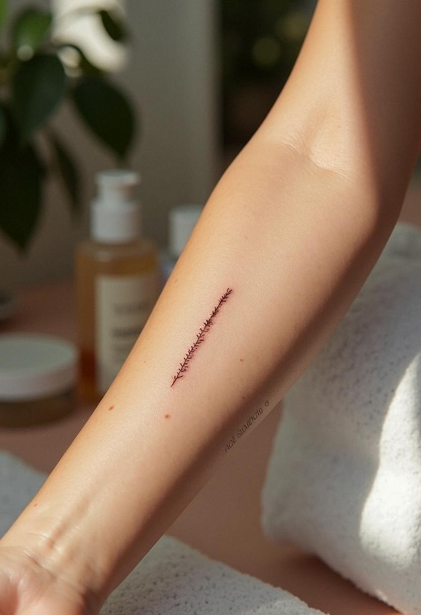 stitches tattoo