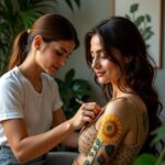 Sunflower Tattoo 00001