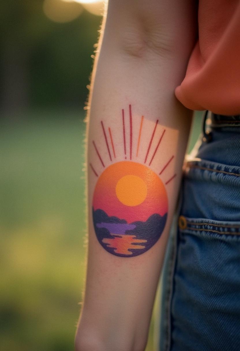 sunrise tattoo