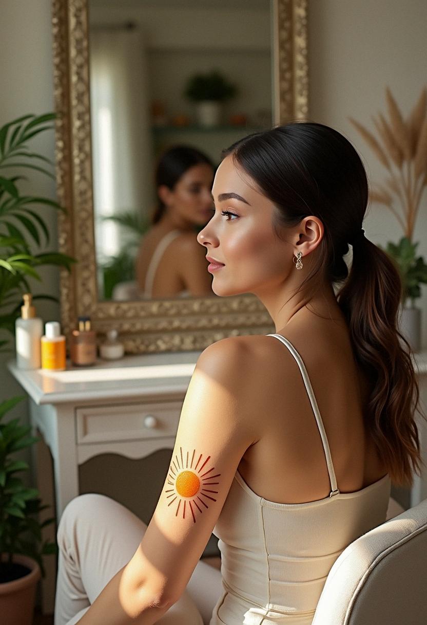 sunshine tattoo
