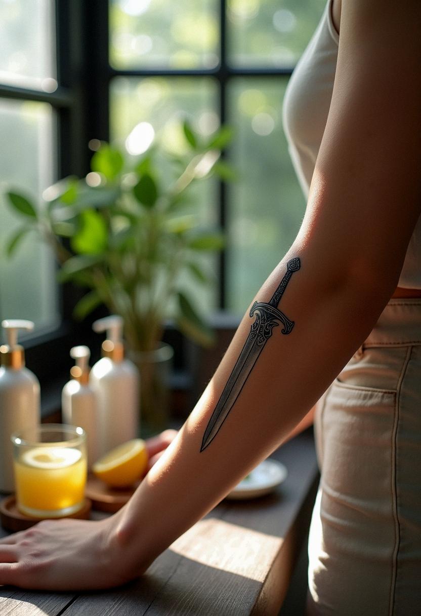 sword tattoos