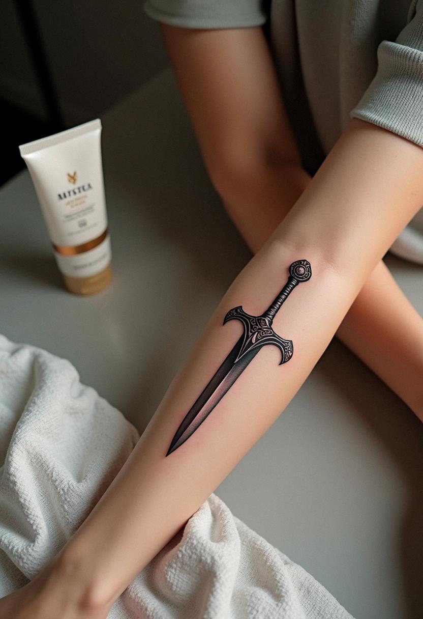 sword tattoos