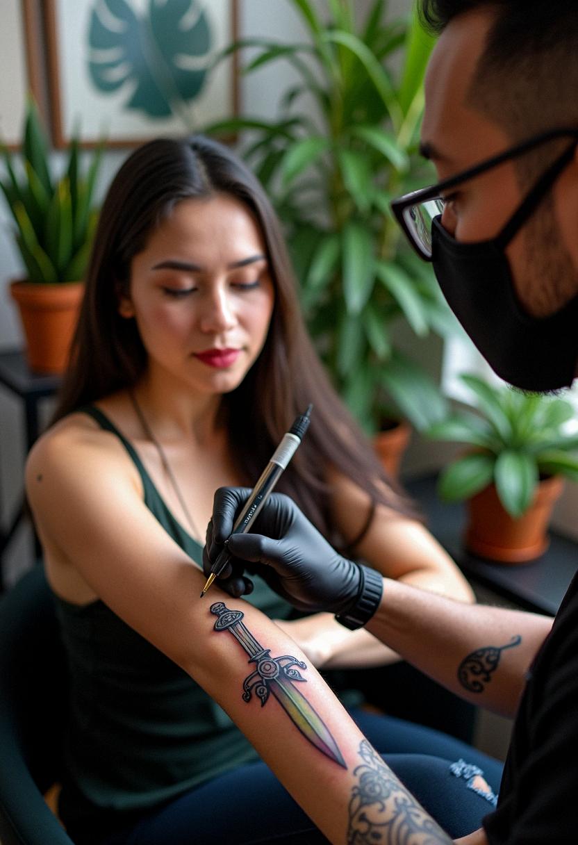 sword tattoos