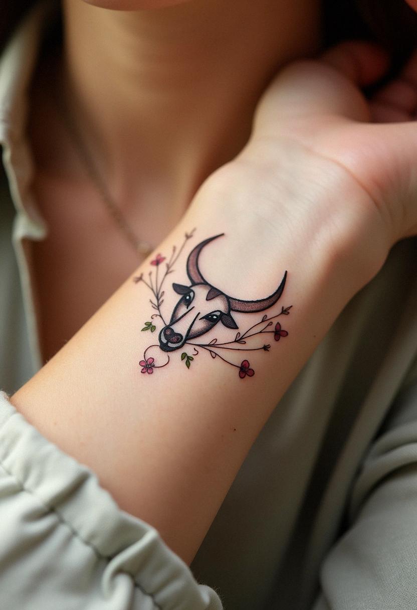 taurus zodiac tattoo