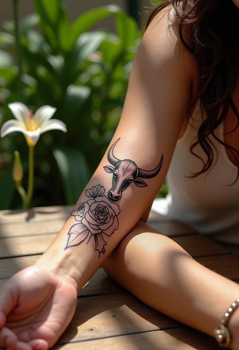taurus zodiac tattoo