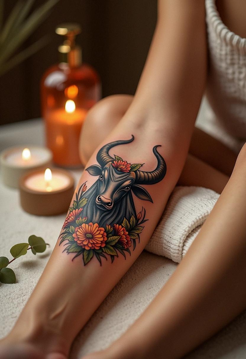 taurus zodiac tattoo