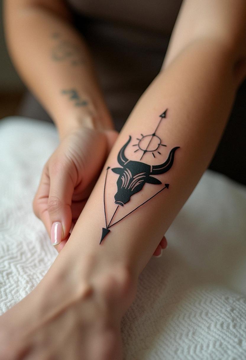 taurus zodiac tattoo