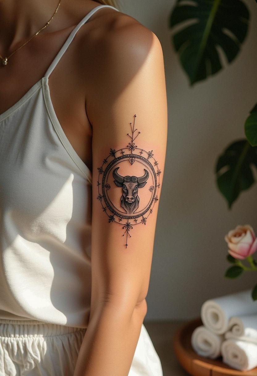 taurus zodiac tattoo