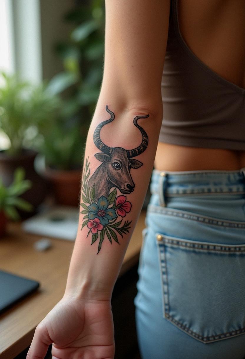 taurus zodiac tattoo