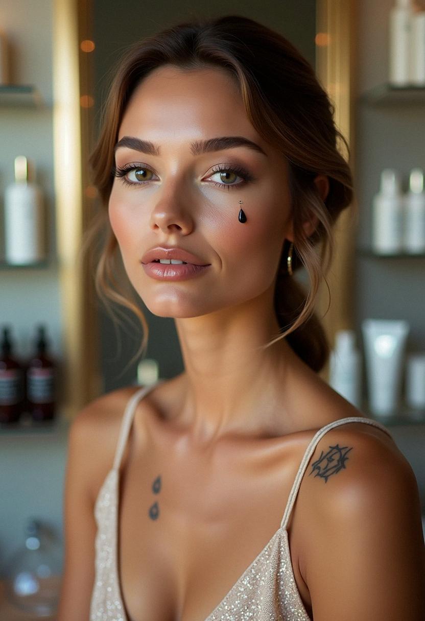 tear drop tattoo