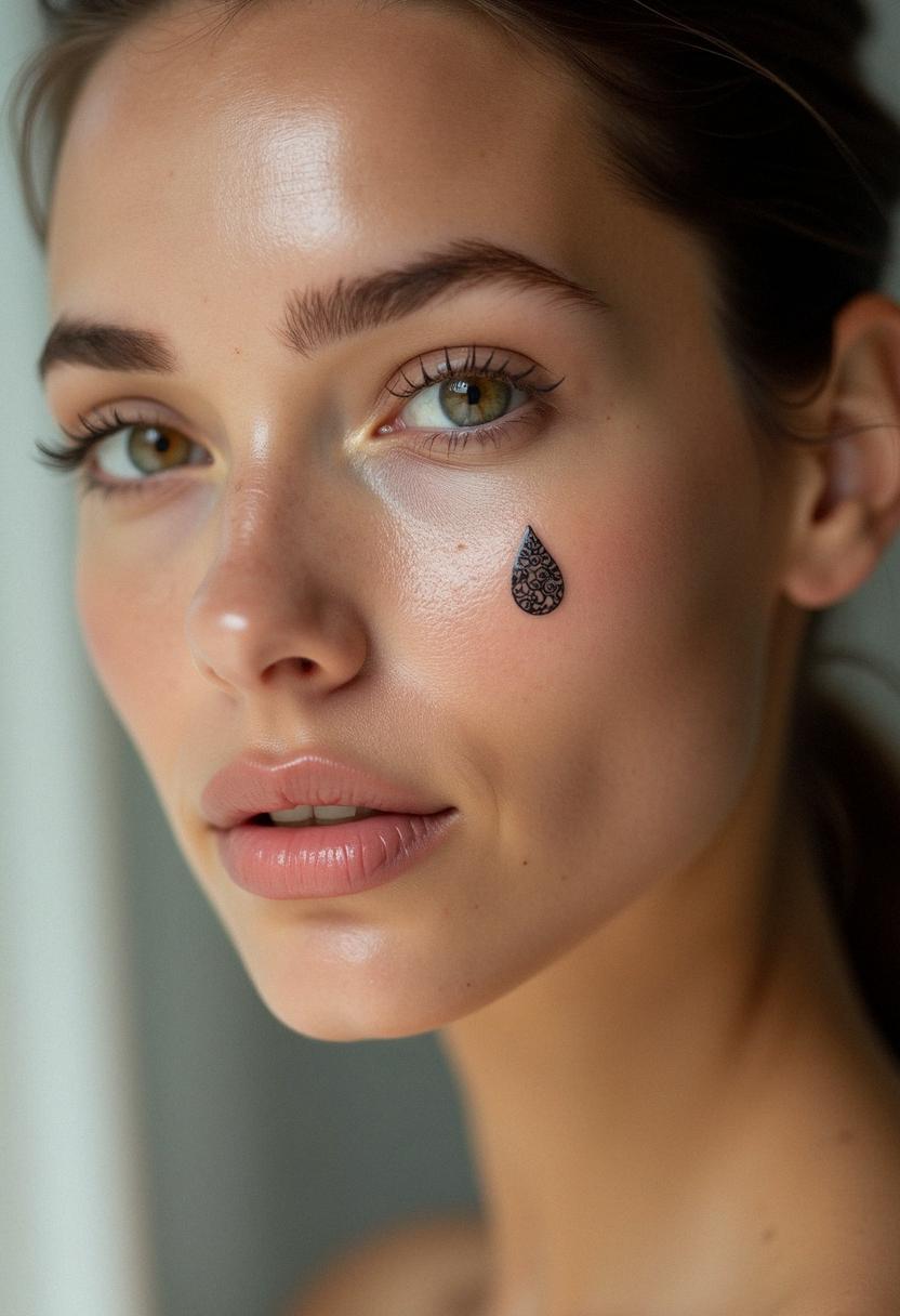 teardrop tattoo