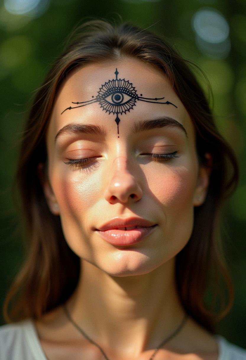third eye tattoo
