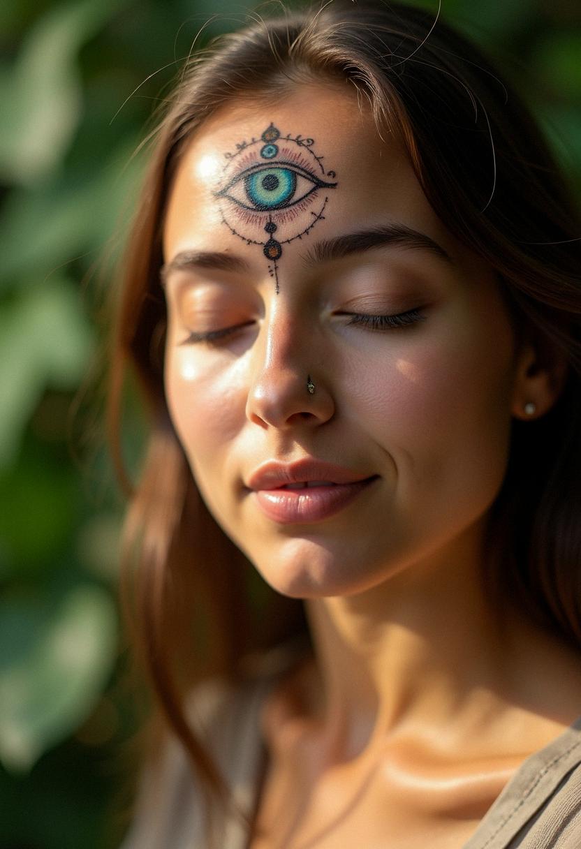 third eye tattoo