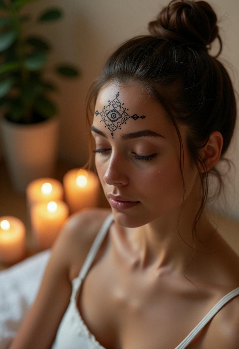 third eye tattoo