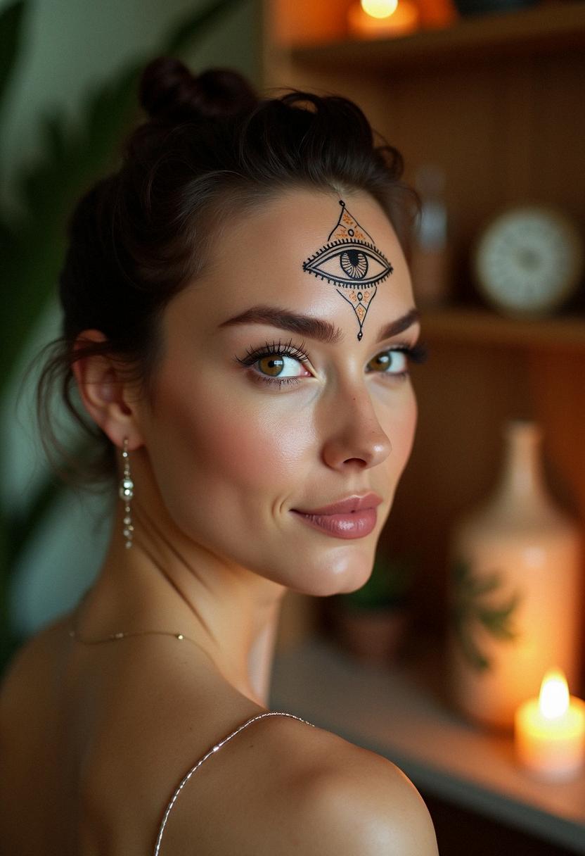 third eye tattoo