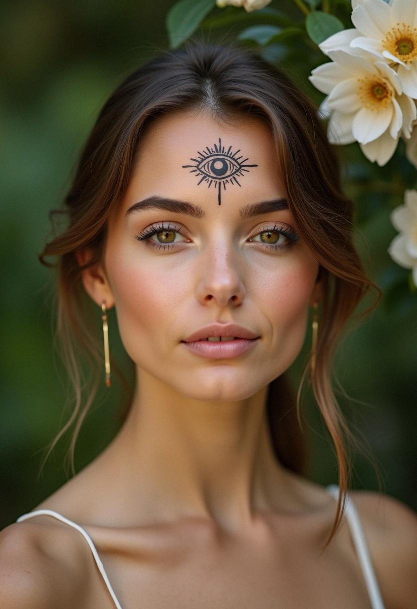 third eye tattoo