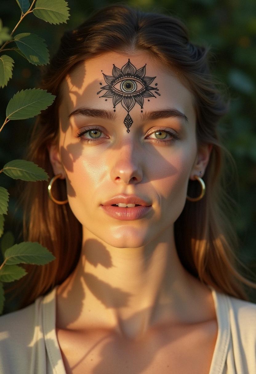 third eye tattoo