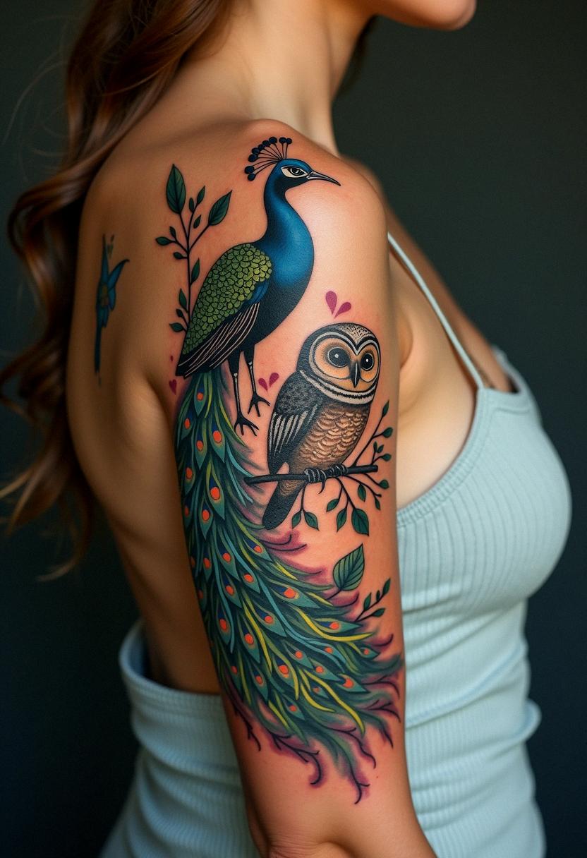 three birds tattoo