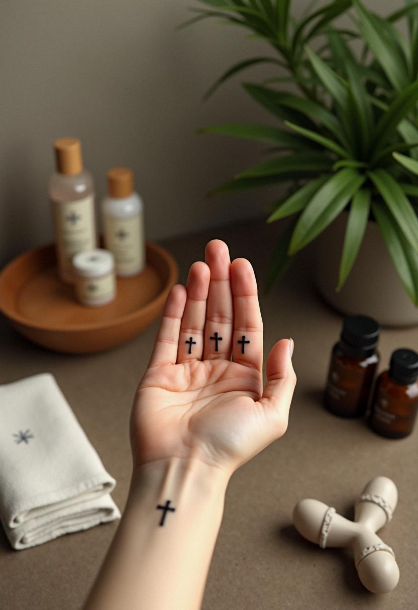 three cross tattoo three cross tattoo