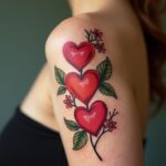 Three Hearts Tattoo 00001
