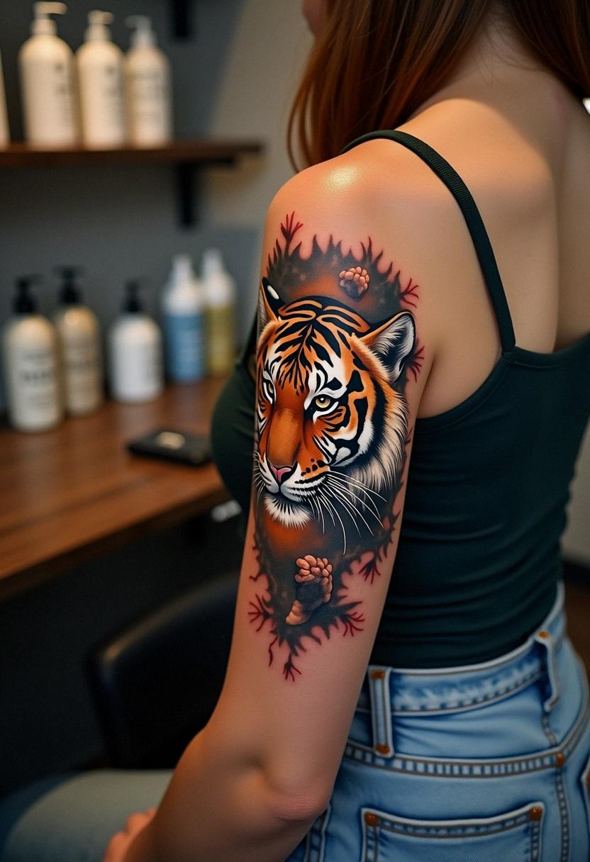 tiger tattoo