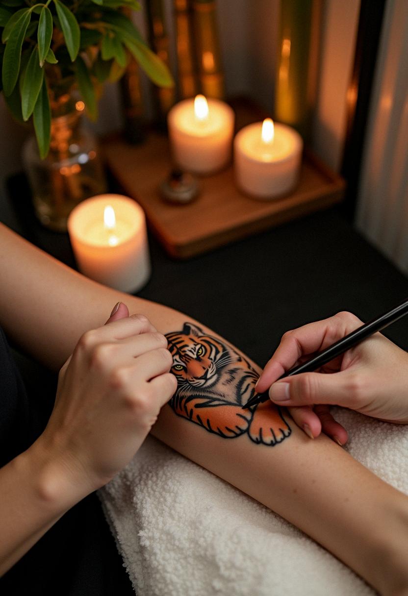 tiger tattoos